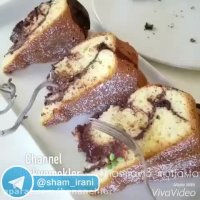 آموزش کیک مغزدار شکلاتی