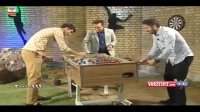 مسابقه فوتبال دستی با علیرضا بیرانوند و محسن سیدی