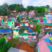 شهر رنگی پلاگنی در اندونزی