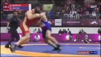 راهیابی مجتبی گلیج به فینال وزن 97کیلوگرم