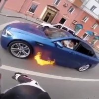 آتش گرفتن خودرو