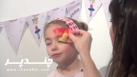 گریم صورت کودکان | چند سامانه تفریحی ایران