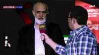 مصاحبه با محمدنبی قبل از شروع جشن قهرمانی