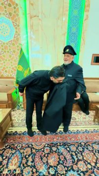 اولین روز خدمت رسالت بوذری مجری تلویزیون در حرم مطهر امام رضا علیه&zwnj;السلام!