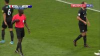 درگیری شدید بازیکنان مکزیک و نیوزلند