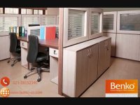 طراحی و تولید میز کار گروهی و میز کارام دی اف -مبلمان اداری بنکو-26100782