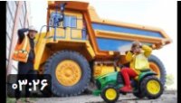 ماشین بازی کودکانه با سنیا : کامیون بزرگ بابایی