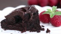 Crazy Cake with Chocolate Ganache Recipe