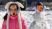 ماجراهای میلانا : برف بازی و ساخت آدم برفی