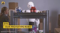Halodi Eve  : ربات انسان نما برای انجام کارهای آشپزخانه
