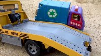 نقد و بررسی اسباب بازی های ماکرو کامیون زباله اسباب بازی برای کودکان