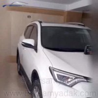 تست ضربه گیر برسام روی خودروی راوفور