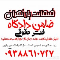 ضامن دادگاه/فیش حقوقی/جوازکسب 09388610727