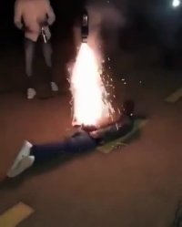 خبر فوری : آتش گرفتن سکوی پرتاب موشک در ایران !!!