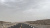 Sand storm in Death Valley hyper lapse