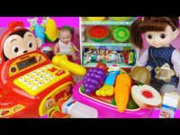 برنامه کودک دخترانه آشپزی با عروسک کوچولو : خرید میوه و تنقلات