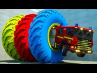 کارتون ماشین آتش نشانی و لودر : ماجرای ماشین های قهرمان شهر