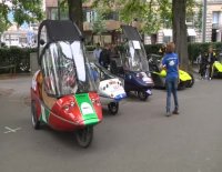 رالی خودروهای برقی در زوریخ