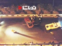 تصادف شدید در اتوبان یادگار امام