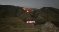 پیشروی آتش سوزی در کل منطقه حفاظت شده خائیز