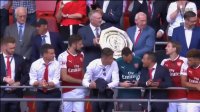Arsenal Trophy Celebrations Highlights English commentary 06.08.2017