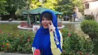 بهنوش بختیاری در پارک قیطریه