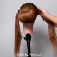 آموزش شنیون موی بسیار ساده و شیک