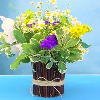 ساختن گلدان