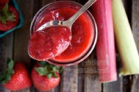 آموزش کامل مربای ریواس و توت فرنگی