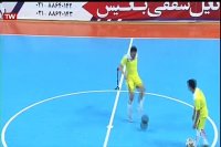 اجرای حرکات نمایشی باتوپ رسول مزروعی