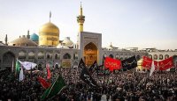 سوگواری پایان ماه صفر در مشهد