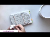 آموزش ساخت جلد تزئینی دفتر