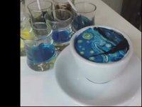 یک فنجان نقاشی، اثر قهوه‌چی کره‌ای