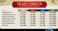 خرید بلیط های جام جهانی توسط فدراسیون