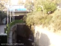 رودخانه ای پر از زباله در قلب تجریش/تهران