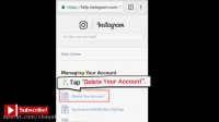 چطوری اکانت اینستاگرام رو حذف کنم؟