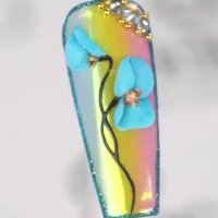 مدل های هنری آرایش ناخن