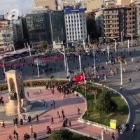 میدان تقسیم پس از انفجار