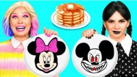چالش آشپزی ونزدی تزیین پنکیک - چالش غذایی سه نفر ه #114