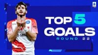 5 گل برتر هفته 22 سری آ ایتالیا