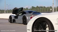 World's fastest RENNtech SLR McLaren destroying its tires