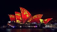 جشنواره نورهای رنگی استرالیا