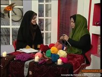 آموزش بافت کلاه ونقش تیغ ماهی