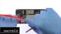 آموزش تعویض تاچ و ال سی دی iphone SE - ماکروتل