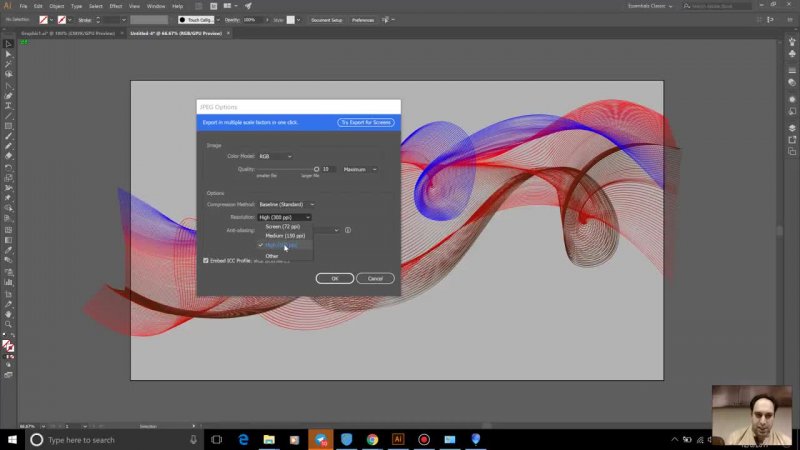 71- تکنیک Blend - قسمت پنجم در Adobe Illustrator- سعید طوفانی