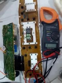 تعمیر برد لباسشویی درب از بالا سامسونگ توسط مدرس کریمی