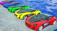کارتون ماشین های قهرمان شهر : ماشین های رنگی اسپرت