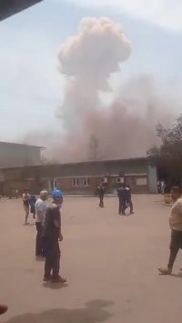 تصاویری از انفجار در بندرعباس