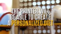 پرینتر سه بعدی و پیتزا