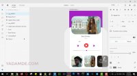 آموزش ساخت ui موزیک پلیر با adobe xd و android studio قسمت اول